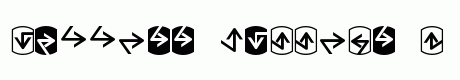 Palm Icons arrows