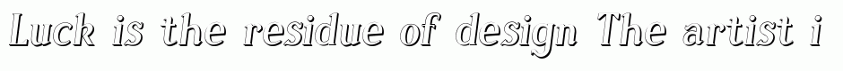 Sonten Outline-Italic