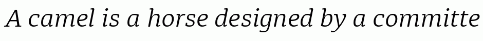 Diaria Pro Light Italic