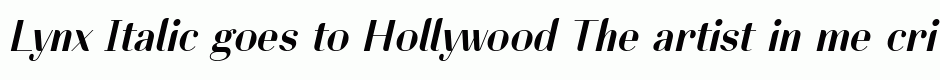 Lynx Italic