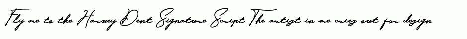 Harvey Dent Signature Script