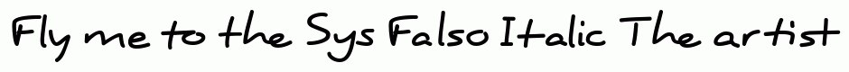 Sys Falso Italic