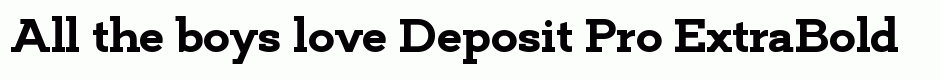 Deposit Pro ExtraBold