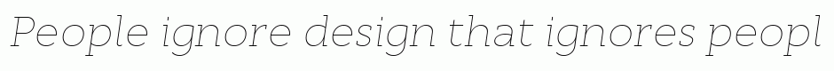 Cyntho Slab Pro Thin Italic