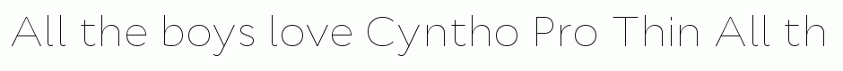 Cyntho Pro Thin